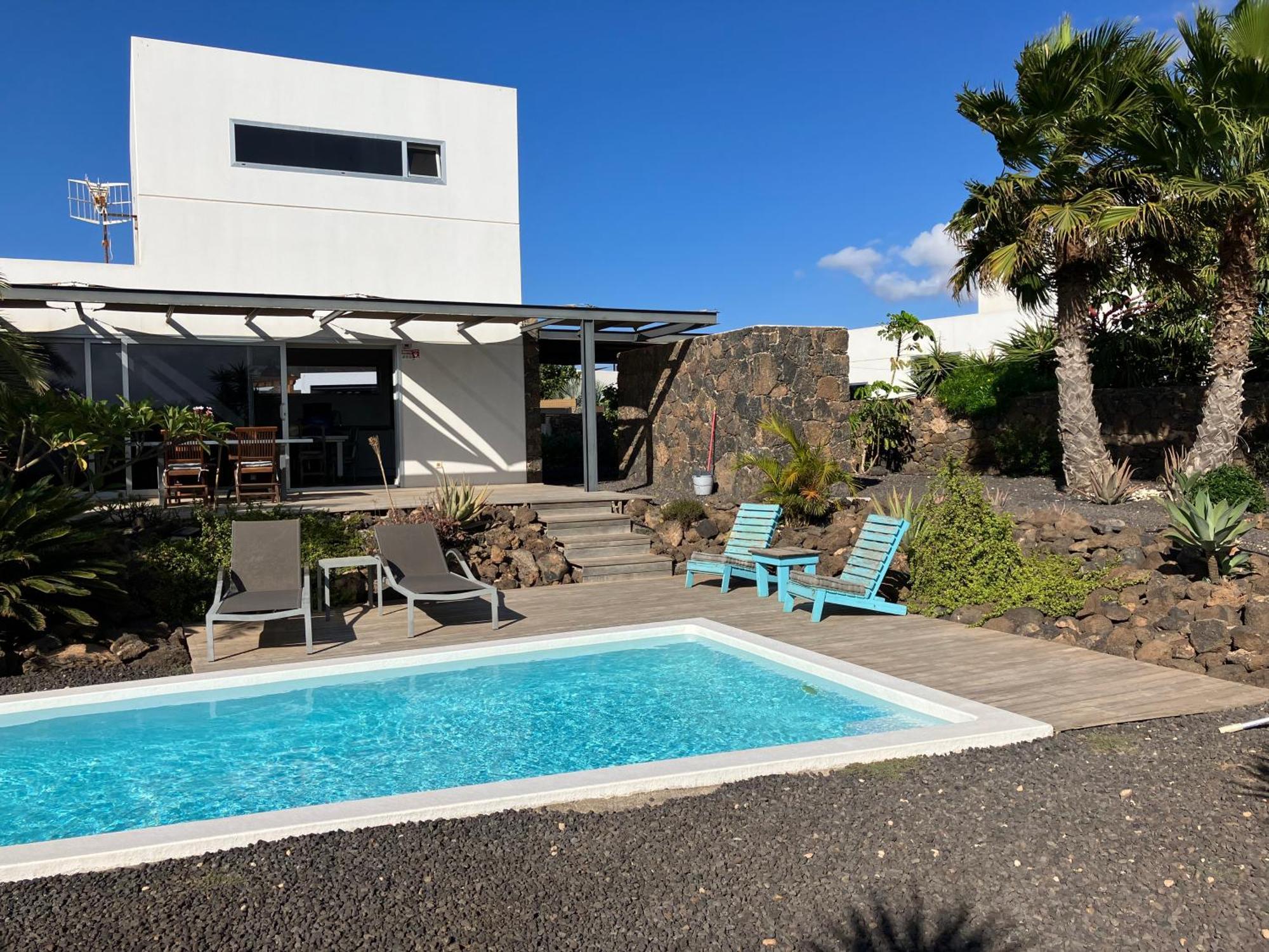 לאחארס Majanicho Rock - Villa With Heated Pool מראה חיצוני תמונה